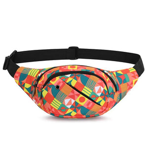 Colorful Waist Pack Women Sports Purse Running Outdoor Waist Bag