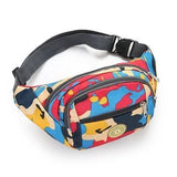 Colorful Waterproof Waist Bag for Travel