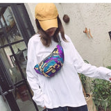 Colorful Waterproof Waist Bag for Travel