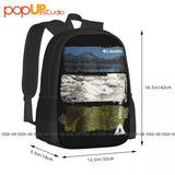 Columbi Camp Champs Backpack Large Capacity Vintage Bag