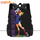 Scotland Backpack Large Capacity 3D Printing Travel Training