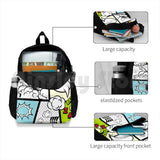 Comic Book Exclamations Hiking Backpack for Kids