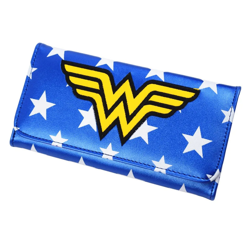 Comics Wallet Long Lady Purse With Cell Phone Pocket