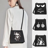 Women's Crossbody Shoulder Bag Small Square Tote