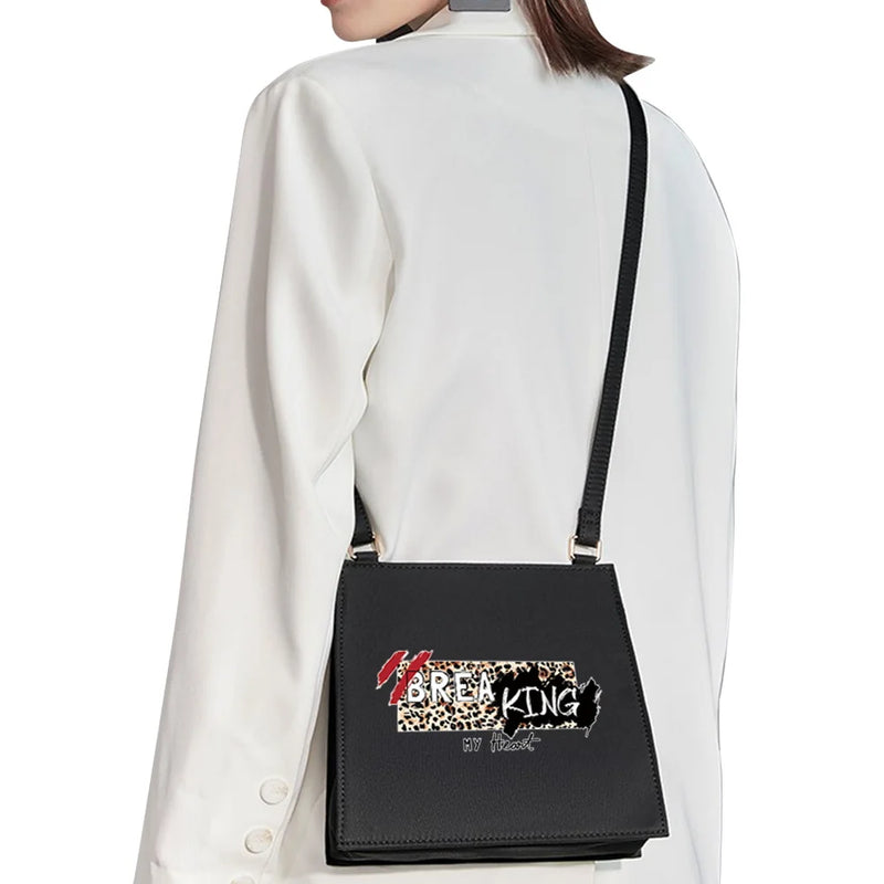 Leopard Print Shoulder Bag for Women