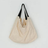Casual Canvas Commuter Tote Bag for Women Large Capacity Handbag