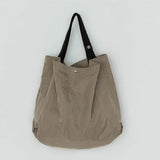 Casual Canvas Commuter Tote Bag for Women Large Capacity Handbag