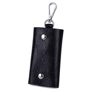 Compact Key Holder Wallet Pouch Keys Organizer Solid Key Cover Keychain