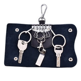 Compact Key Holder Wallet Pouch Keys Organizer Solid Key Cover Keychain