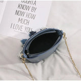 Women's Tassel Shoulder Bag Large Capacity Messenger Bag
