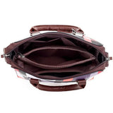 Plaid Tassel Women Bag Handbags Set Composite Bag