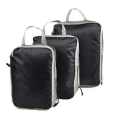 3pc Compression Packing Cube Travel Bag Organizer