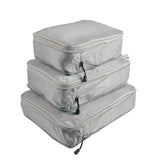 3pc Compression Packing Cube Travel Bag Organizer