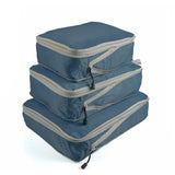 3pc Compression Packing Cube Travel Bag Organizer