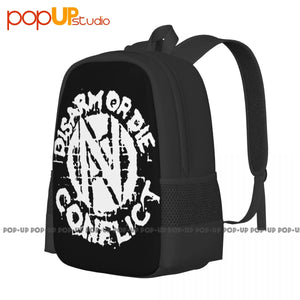Conflict Band Hardcore Punk Rock Ska Anarcho Disarm Or Die Backpack
