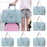 Constellation Travel Bag Nylon Foldable Unisex Large Capacity Bag