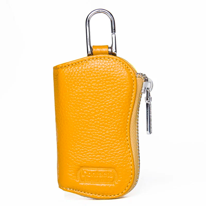 Contact 100% Cow Leather Purse Key Wallet for Women