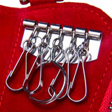 Contact 100% Cow Leather Purse Key Wallet for Women