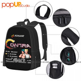 Contra Nes Arcade Famicom Nes Backpack Large Capacity