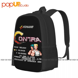 Contra Nes Arcade Famicom Nes Backpack Large Capacity