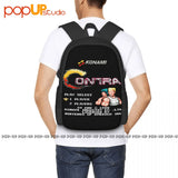 Contra Nes Arcade Famicom Nes Backpack Large Capacity