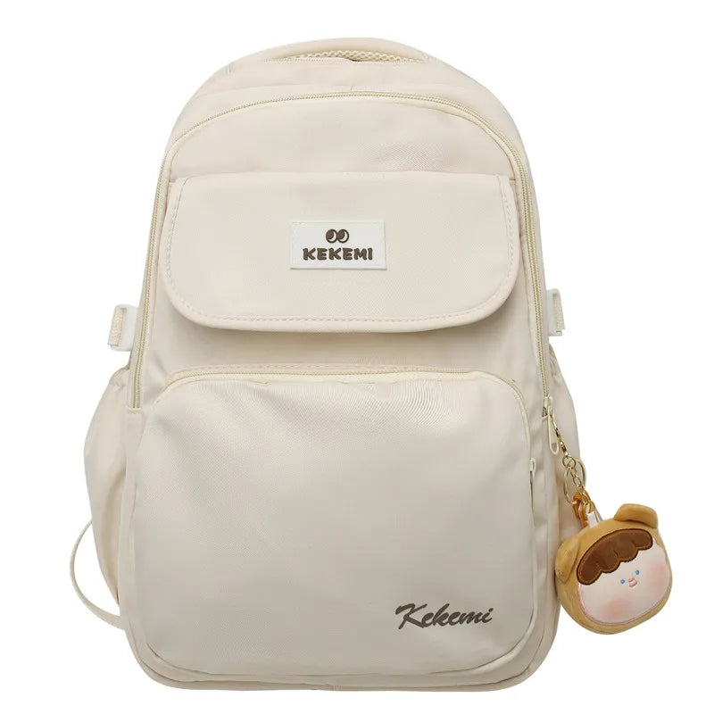 Casual Women Backpack Waterproof Nylon Student Bag