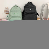 Casual Women Backpack Waterproof Nylon Student Bag