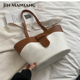 Top Handle Pu Leather Shoulder Crossbody Bag for Women