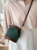 Top Handle Shoulder Crossbody Bag for Women PU Leather Small Handbag