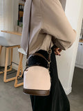 Top Handle Shoulder Crossbody Bag for Women PU Leather Small Handbag