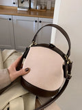 Top Handle Shoulder Crossbody Bag for Women PU Leather Small Handbag