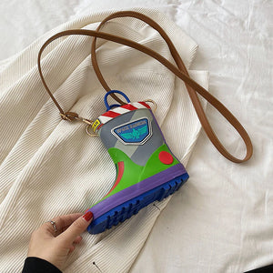 Shoes Shape Crossbody Bag Creative Handbag Young Girls Shoulder Bags
