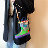 Shoes Shape Crossbody Bag Creative Handbag Young Girls Shoulder Bags