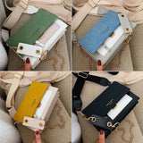Women's Chain Messenger Shoulder Bag CrossBody Bag