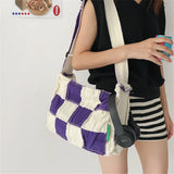 Canvas Ladies Shoulder Bag Student Schoolbag Sac Femme