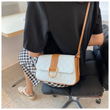 Leather Crossbody Bag Women Travel Handbag Messenger Bag