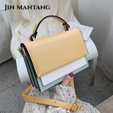 Leather Crossbody Bag Women Shoulder Messenger Bag