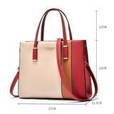 Leather Crossbody Bag for Women Large Capacity Tote
