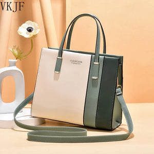 Leather Crossbody Bag for Women Large Capacity Tote