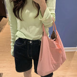 Leopard Pattern Canvas Tote Handbag for Women