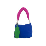 Women's Small Messenger Bag Purse Handbags Winter Soft Cotton Filled