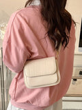 Contrast Flap Women's Shoulder Bag Crossbody Bags for Women
