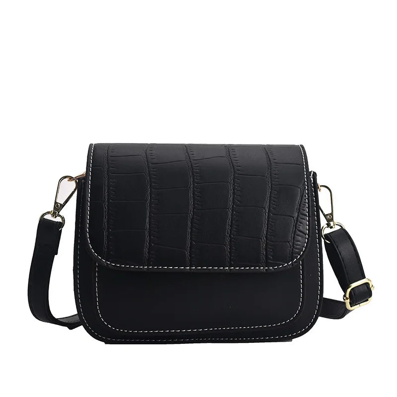 Contrast Flap Women's Shoulder Bag Crossbody Bags for Women