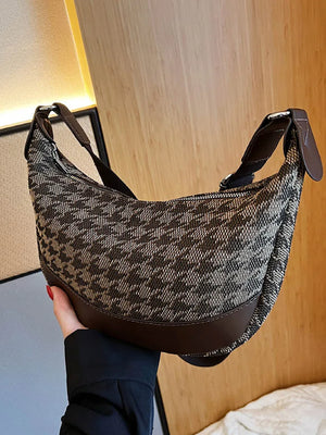 Canvas Crossbody Bag for Women Underarm Handbag