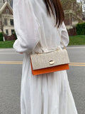 Straw Flap Women's Crossbody Bag Beach Shoulder Small Handbag