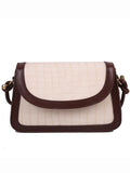 Women's Pu Leather Flap Shoulder Bag