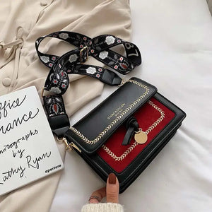 Leather Crossbody Bag Women Messenger Bag