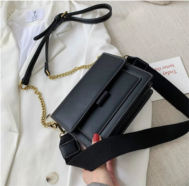 Leather Crossbody Bag Women Travel Handbag