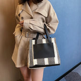 Canvas Women Shoulder Bag Large Capacity Tote