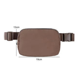 Convenient Chest Bag Adjustable Strap Soft Women Fanny Pack Anti Scratch